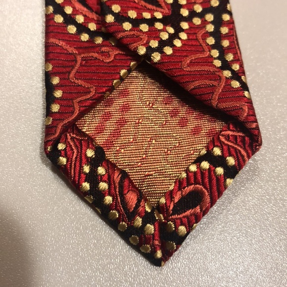 Robert Talbott SEVEN FOLD Tie- Red - Picture 5 of 9